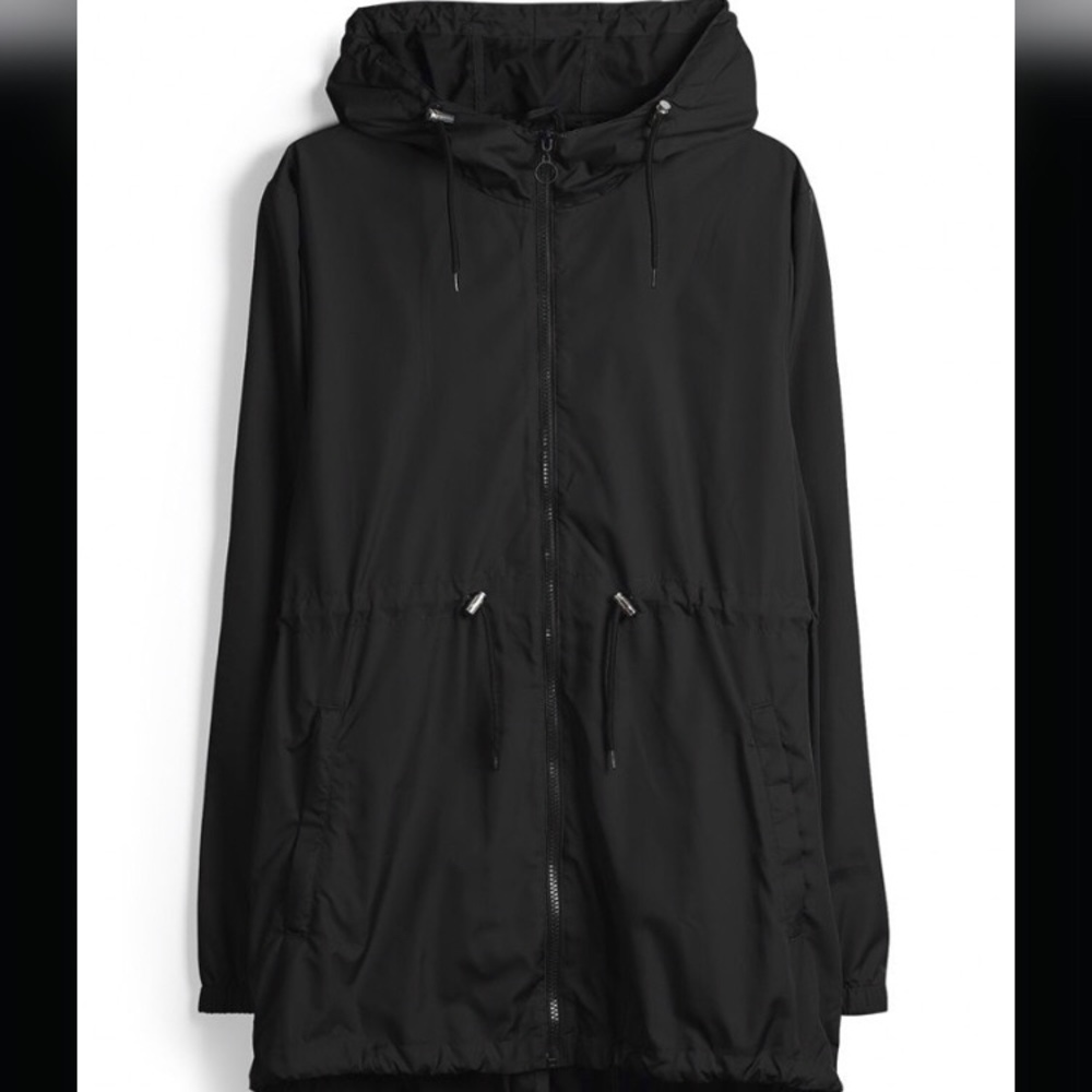 Primark Black Raincoat